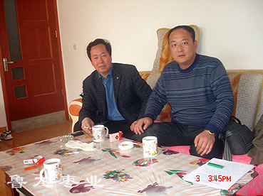 与济南高vc大酸枣选育主持人王春桐交流
